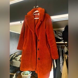 Orange Gap Sherpa Coat